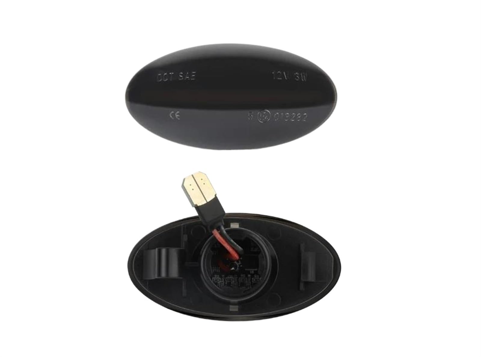 TREGOO Compatibile Con Fiat Per Sedici 2006-2014 2 Pezzi Dinamici Indicatori Di Direzione Laterali Indicatori Di Direzione 71742475 71750075 71750925 Indicatore Direzione Auto
