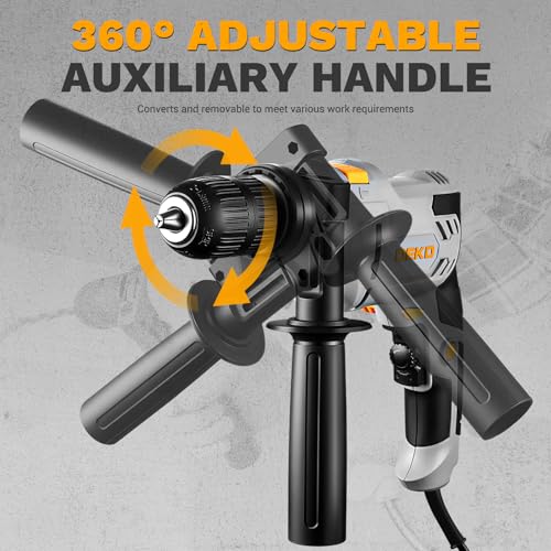 DEKOPRO 6-Amp Corded Hammer Drill