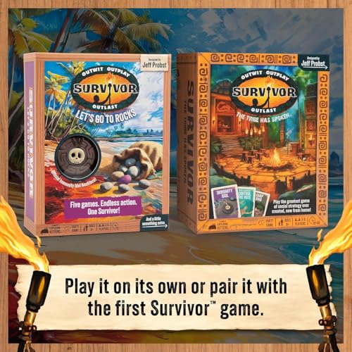 Image of Exploding Kittens | The Official Survivor Strategy Party Game Bundle, The Tribe Has Spoken + Let's Go to Rocks