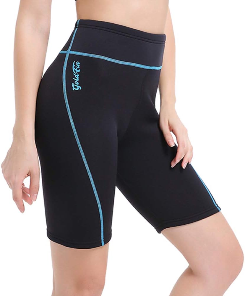 Wetsuit Shorts for Women, 2mm Neoprene Short Wetsuit for Water Sports Surfing Diving Swimming Kayaking