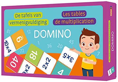 Domino - Les tables de multiplication: Boîte à cartes