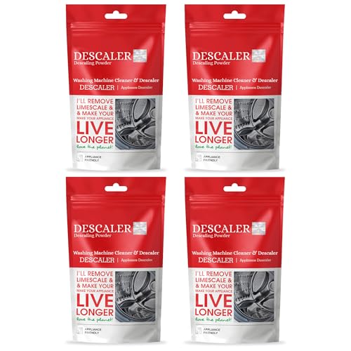 Image of Washing Machine Cleaner, Descaler For Washing Machine Front Load And Top Load, Washing Machine Cleaning Powder, Descaling Powder For Washing Machine 100 Gm (Pack Of-4)