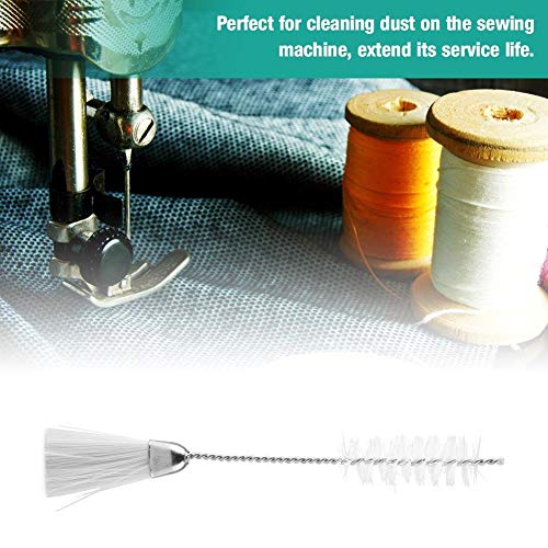 Garosa GAROSA5HMGEFKCVU 10Pcs Double Ended Sewing Machine Cleaning Brush Nylon Brush Set Keyboard Cleaning Brush Spout Brush Teapot Nozzle Brush Tube Brush Pipe Cleaner Glasses Straw Brush thumb #2