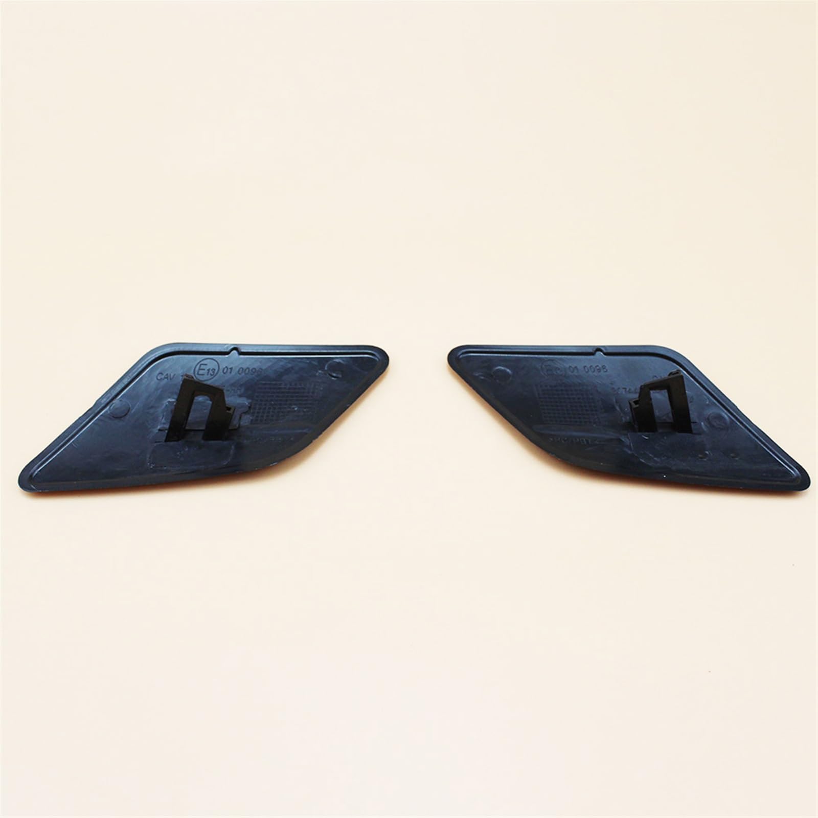 Couvercles De Buse Lave-glace Pour Phares Avant Volvo XC90 - 2 Pièces Noires