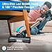 INSE Cordless Vacuum Cleaner, 6-in-1 Powerful Cordless Stick Vacuum, 45 mins Runtime, Ultra-Quiet, Lightweight, Rechargeable 2200mAh Battery Vac, Versatile Vacuum Cleaner for Pet Hair Hard-Black
