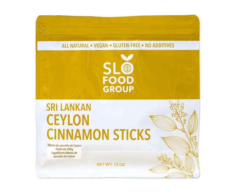 Slofoodgroup Ceylon Cinnamon Sticks 12 oz Brown