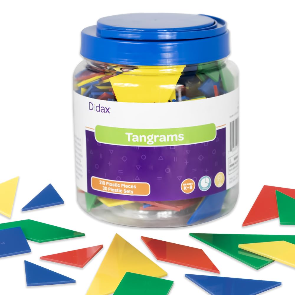 Didax recursos educativos tangrams Clase (30 Unidades)