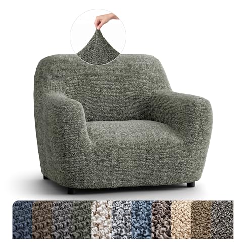 PAULATO BY GA.I.CO. Chair Cover - Stretch Armchair Slipcover - Armchair Cover for Pets and Kids -...