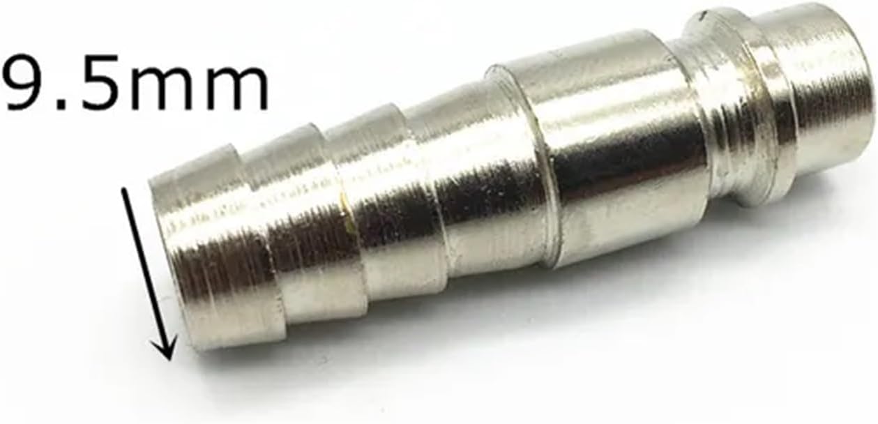 1Pc Pneumatic Fitting EU Type Quick Push in Connector High Pressure Coupler Work on Air Compressor(1.56)