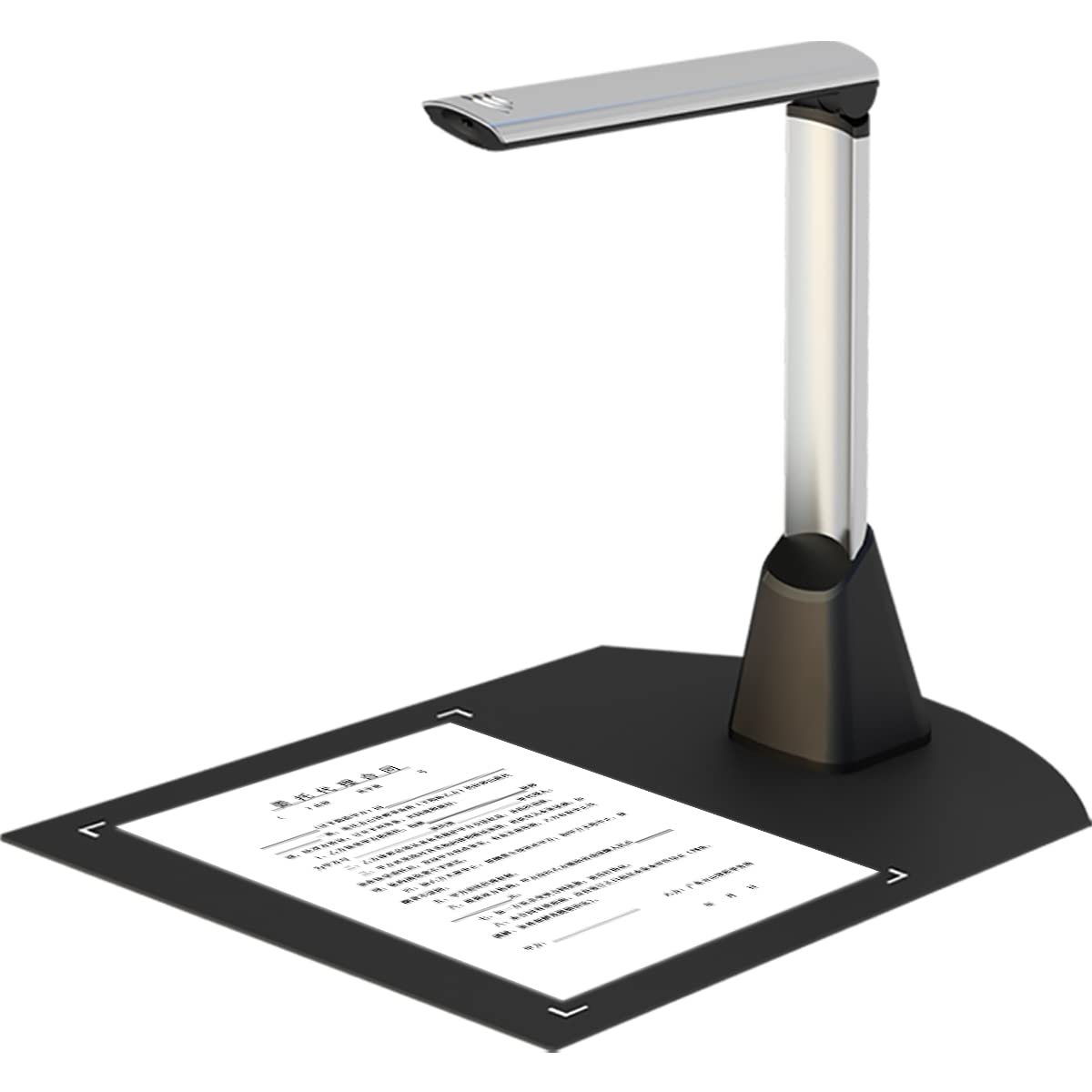 V510 Book & Document Scanner, Portable Document Camera Capture Size A4, 5MP HD Professional Scanner, Auto-Flatten & Deskew and OCR for Office and Education Presentation, Compatible with Mac-image-11
