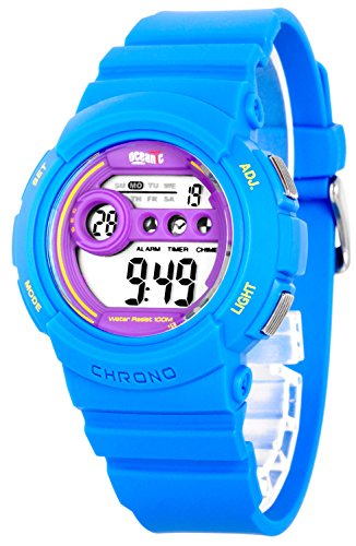 Preisvergleich Produktbild Kleine Multifunktions OCEANIC Armbanduhr für Damen und Mädchen WR100m