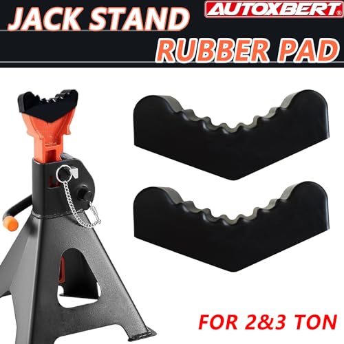 Image of 6Ton Car Jack Stand Rubber Pad Slotted Lift Floor Adapter Repair Tool Frame Rail Pinch Weld Lifting Universal Repair Tools Safety Grip Pads