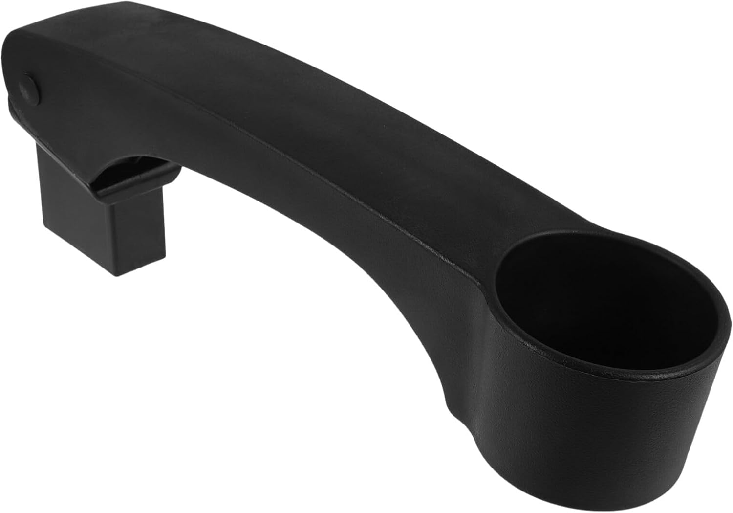 Cabilock Office Chair Replacement Armrest Arm Pads with Cup Holder Desk Armrest Cover for Home Office Camera Black