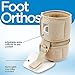 Ossur Foot-Up Drop Foot Brace | Ankle-Foot Orthosis (AFO) for Drop Foot Support | Lightweight, Adjustable Wrap for All-Day Comfort | Breathable Material for All Day Walking | (Beige, Large)