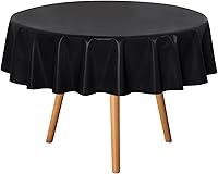 Vista 33 de sancua - Mantel rectangular de PVC 100 % impermeable, 54 x 54 pulgadas, vinilo a prueba de aceite, derrames, fácil de limpiar con un paño, para Beige