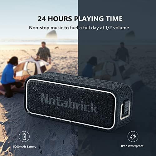 Bluetooth Speaker 40W,Portable Speaker with 3D Surround Sound,Enhanced Bass,IPX7 Waterproof Speaker,24H Playtime,Voice Assistant,True Wireless Stereoe Speakers for Outdoor,Travel,Home,Gardens