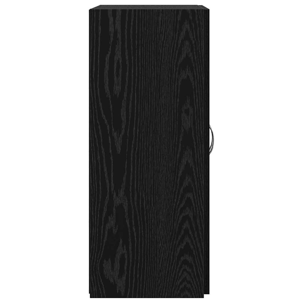 Büroschrank zur Aktenaufbewahrung Stauraum Schrank für Büroorganisation Aktenschrank mit Türen gegen Staub aus Holzwerkstoff in Artisan-Eiche 70x32x77.5 cm