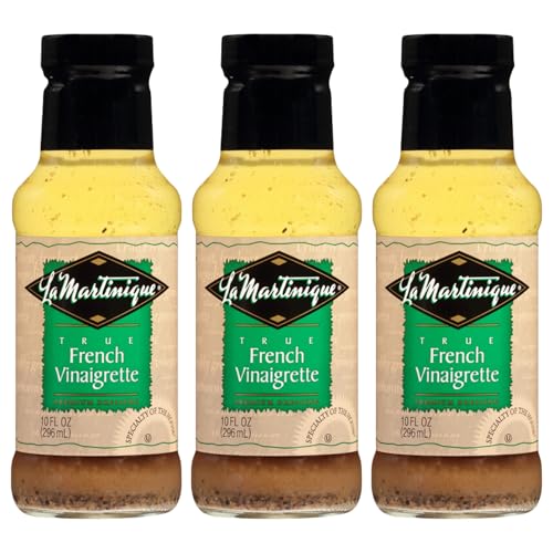 La Martinique French Vinaigrette Dressing 10oz x3