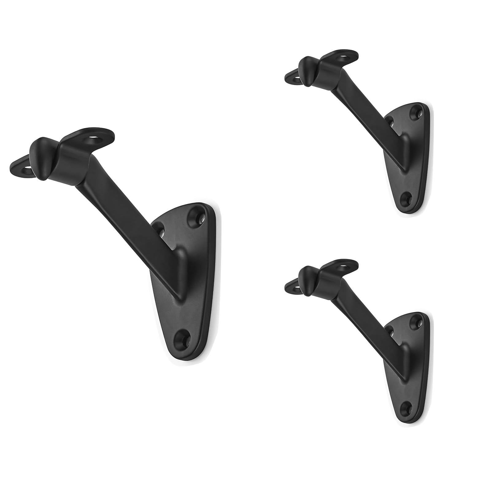 Khtumeware - HK322 Matte Black Shelf Brackets