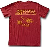 A&E Designs Back to The Future Hoverboard 2015 T-Shirt, Cardinal Red, 2XL