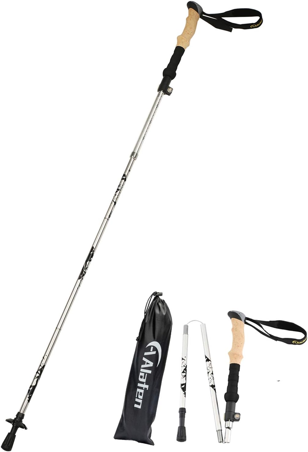 TrailBuddy Trekking Poles - Lightweight 7075 Aluminum