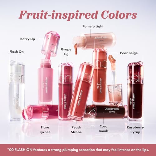 Image of rom&nd JUICY FLASH LIP OIL 07 COCO BOMB