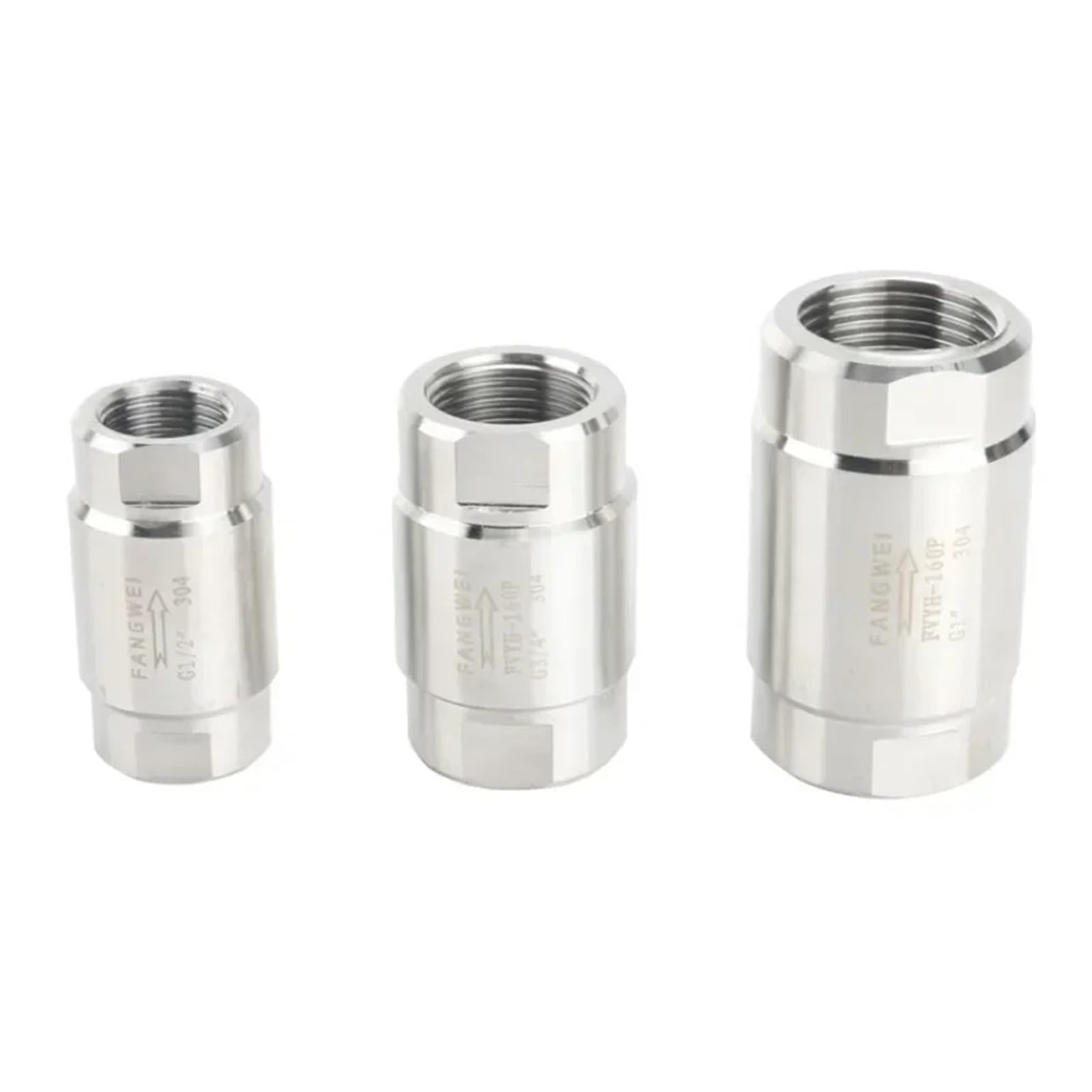 Clapet anti-retour eau et huile vanne unidirectionnelle 1/8 BSPP femelle haute pression