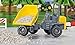 siku 3509, Wacker Neuson DW60 Dumper, 1:50, Metall/Kunststoff, Gelb/Grau, Kipp- und drehbare Mulde