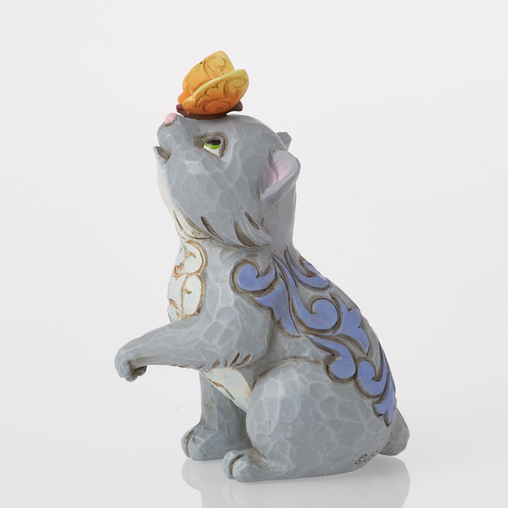 Enesco Heartwood Creek by Jim Shore - Figura de Gato Mariposa en la Nariz