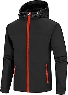 Windbreaker Coats for Men Waterproof Rain Jacket Men's Four Seasons Jacket Outdoor Mountaineering Plain Color Jacket Four Seasons Outdoor Mountaineering Color Jacket 2022 Mens Fashion Hallo4869