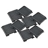 vhbw 8x filtro compatibile con Liebherr CBNd 5223-20B, CBNc 5723-22A, CBNd 5223-20A, CBNc 5223-22A frigorifero - Filtro ai carboni attivi