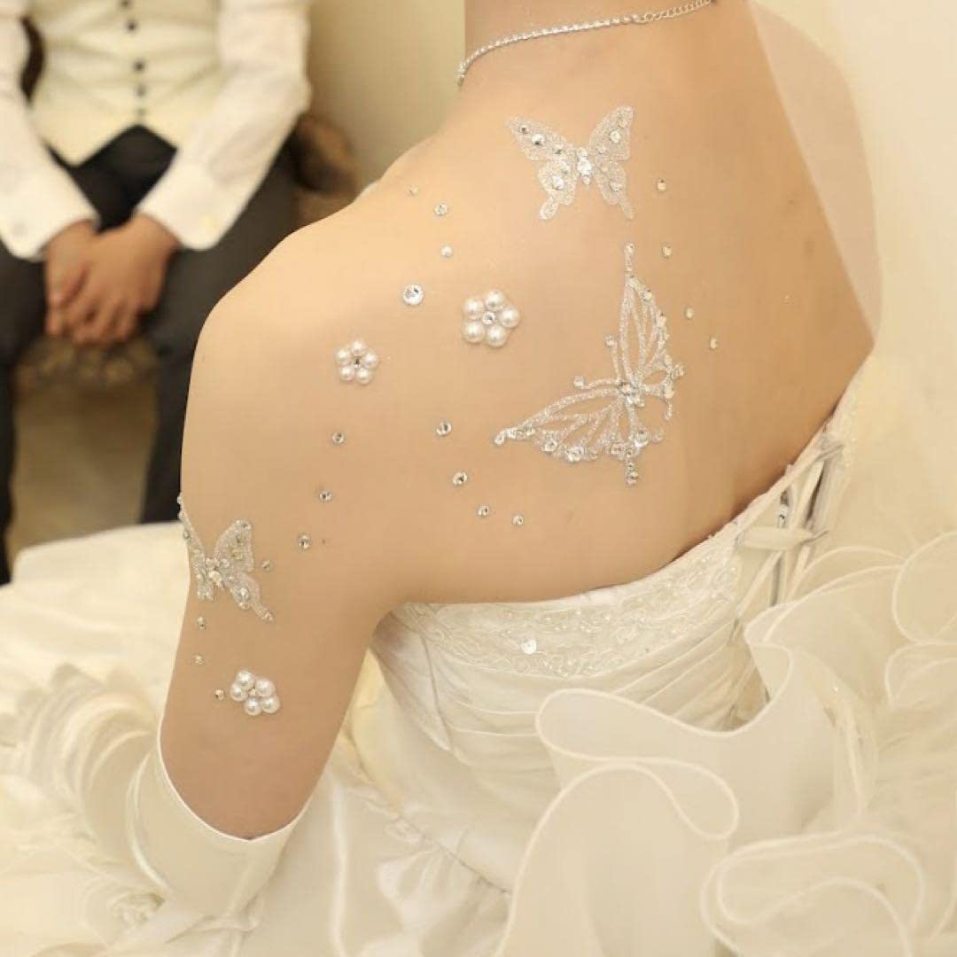 Amazon.co.jp: エレガントなバタフライ ウェディング マタニティ 結婚