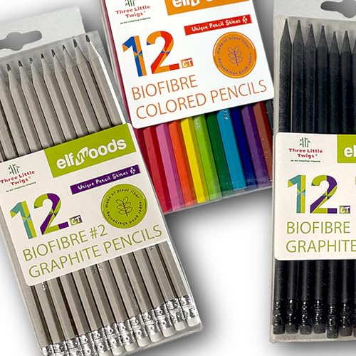 Elfwoods: Lápices Biofibre Paquete 3 unidades miniatura 5