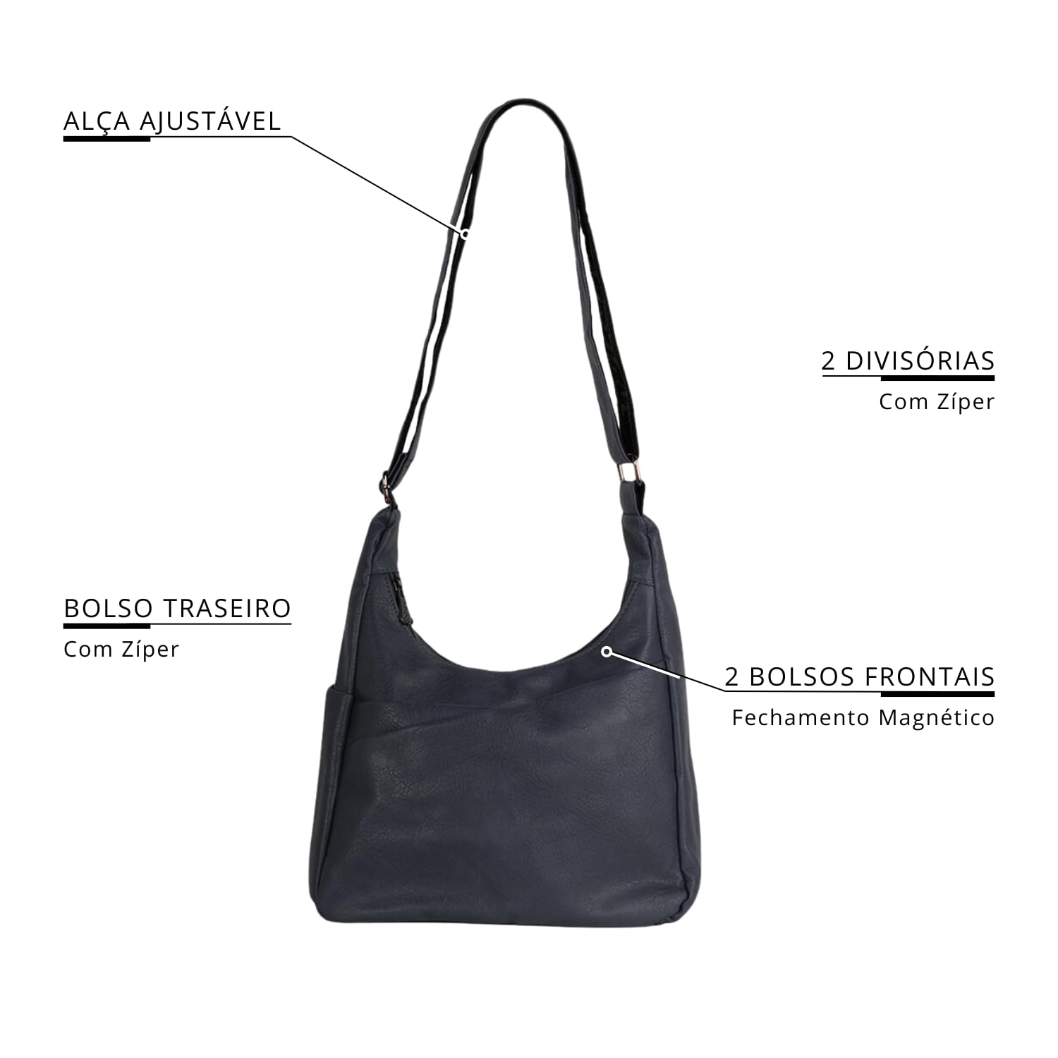 Bolsa Feminina Transversal Média Estilo Hobo Sacola Moderna Casual Detalhe Frontal Bolso Diagonal em promoção! Veja a oferta e mais achadinhos de Bolsas 3 Hoje é o melhor dia para comprar Bolsa Feminina Transversal Média Estilo Hobo Sacola Moderna Casual Detalhe Frontal Bolso Diagonal com aquele preço maroto! Promoção! Aproveite a oferta! 3