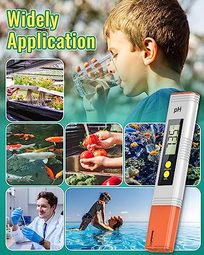 image for HAYI PH Meter for Water, PH Tester 0.01High Accuracy Water Quality Tes
