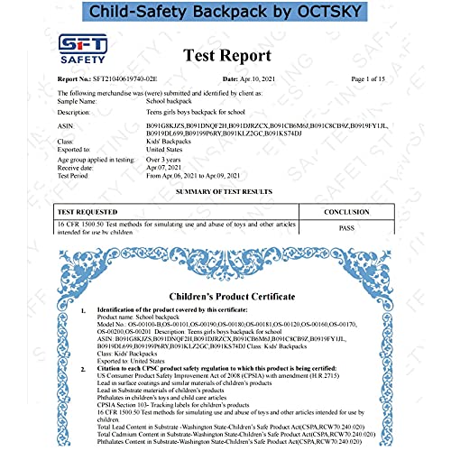 Backpack For Girls,Octsky Kids Backpacks Preschool Kindergarten Bookbag Cute Lightweight With Chest Strap And Lunchbox (Unicorn) #TOP7