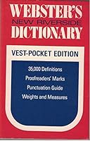 WEBSTER'S POCKET MASS MKT ED 039544294X Book Cover