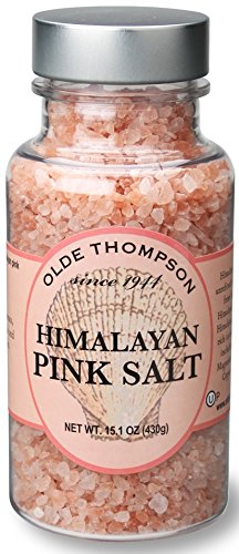 Olde Thompson Himalayan Pink Salt, Course Grain, Refill For Salt Grinders, 15.1 Ounce