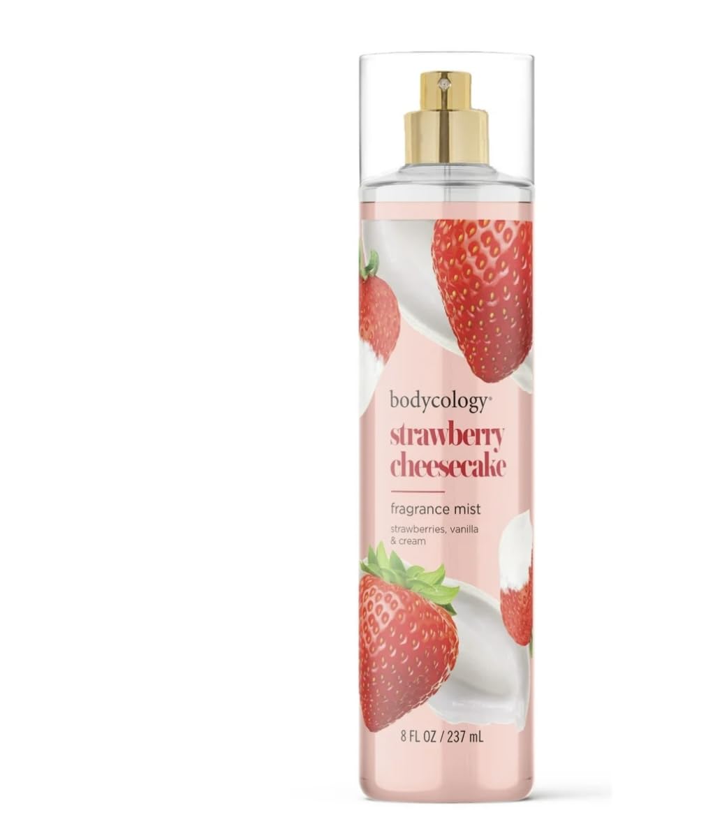 Strawberry Cheesecake Exfoliating Sugar Scrub, 10.5 oz with Body Mist