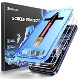 MAGIC JOHN 2 Pack for iPhone 17 Pro 6.3 inch Tempered Glass Screen Protector, Auto Dust-Elimination, Bubble Free, HD Clear, Easy Installation, 【17Pro 6.3''】