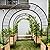 Gardener’s Supply Company Arch Trellis | Garden Arbor fits 2' x 4' Elevated Planter Boxes for Climbing Plants, Vegetables and Flowers | Decorative Outdoor Gardening Landscape