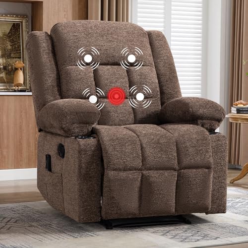 EBELLO Massage with Lumbar Heating Brown