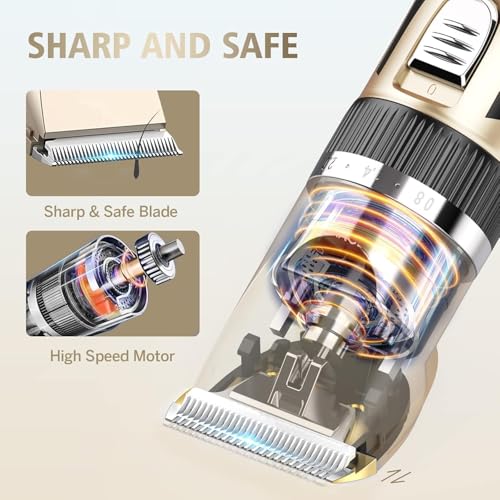 Image of BELARO Pets,Dog,Cat Trimmer /Machine /for Labrador, Shih Tzu, German Shepherd, and Golden Retriever, Rechargeable /Cordless /Battery Powered /Pets Hair Cutting Grooming Clipper Kit For Dogs