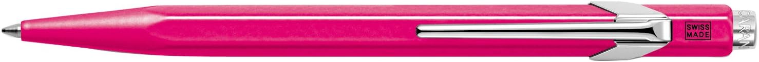 Caran d'Ache 849 Fluo Pink Ballpoint Pen - Box of 10