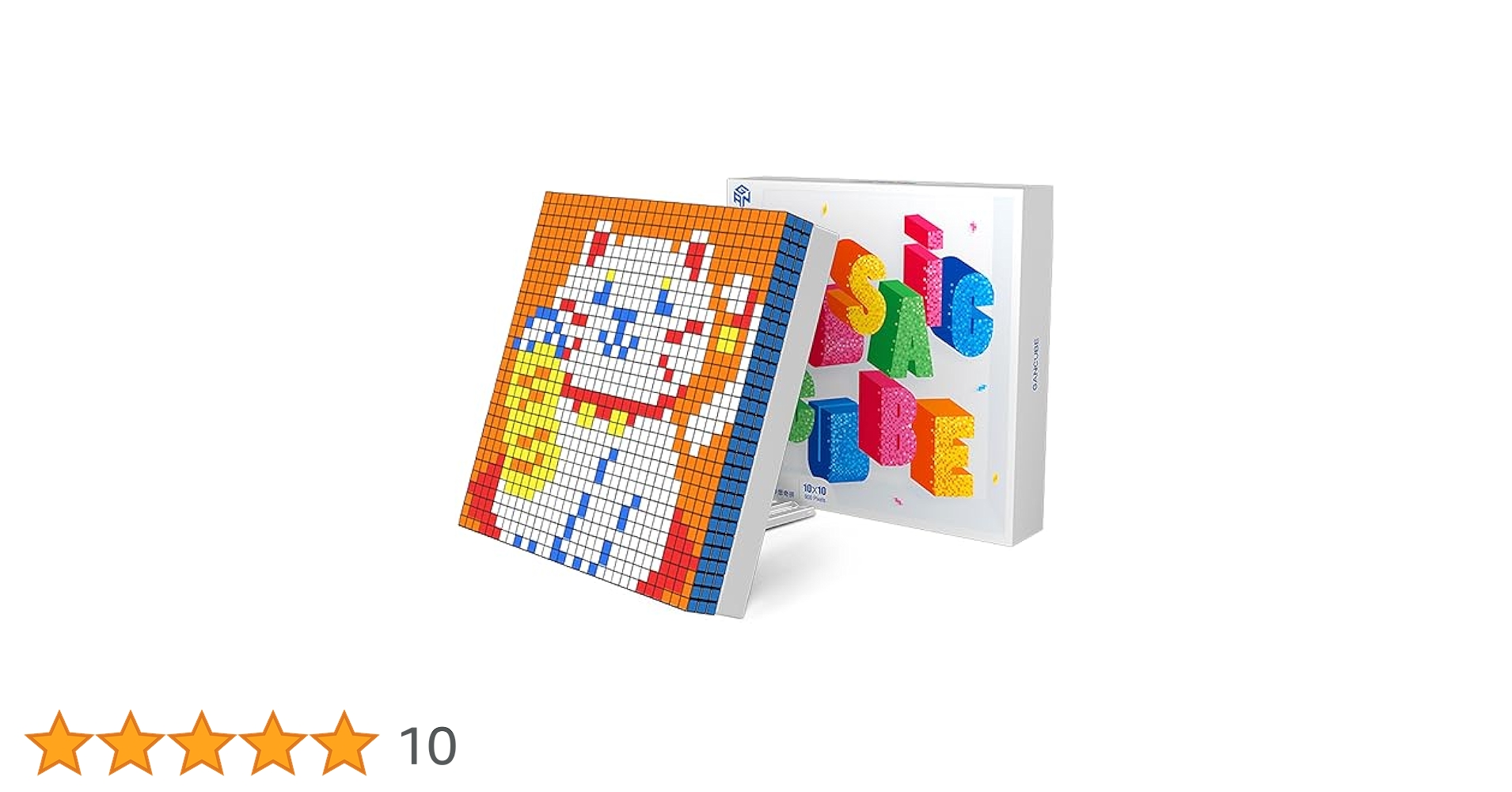 最終値下げGANルービックキューブ アート 10個×10個(100個900マス) 51yooURwqJL.jpg_BO30,255,255,