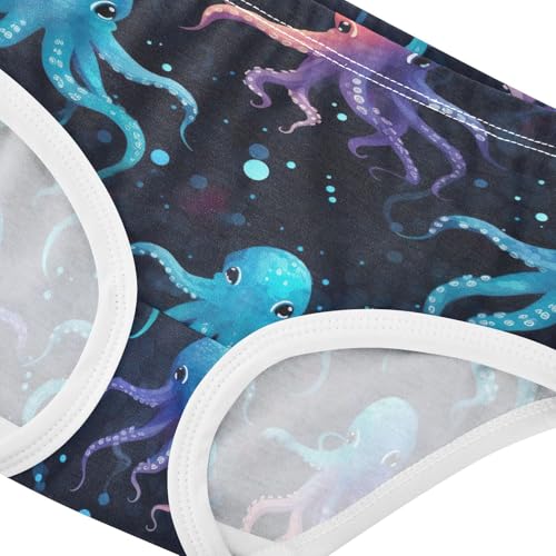 J JOYSAY Colourful Cartoon Octopus Girls' Underwear Cotton Briefs Underwear4