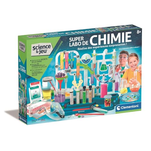 Jeu de sciences et d'expérience Clementoni Super labo de chimie - vue 2