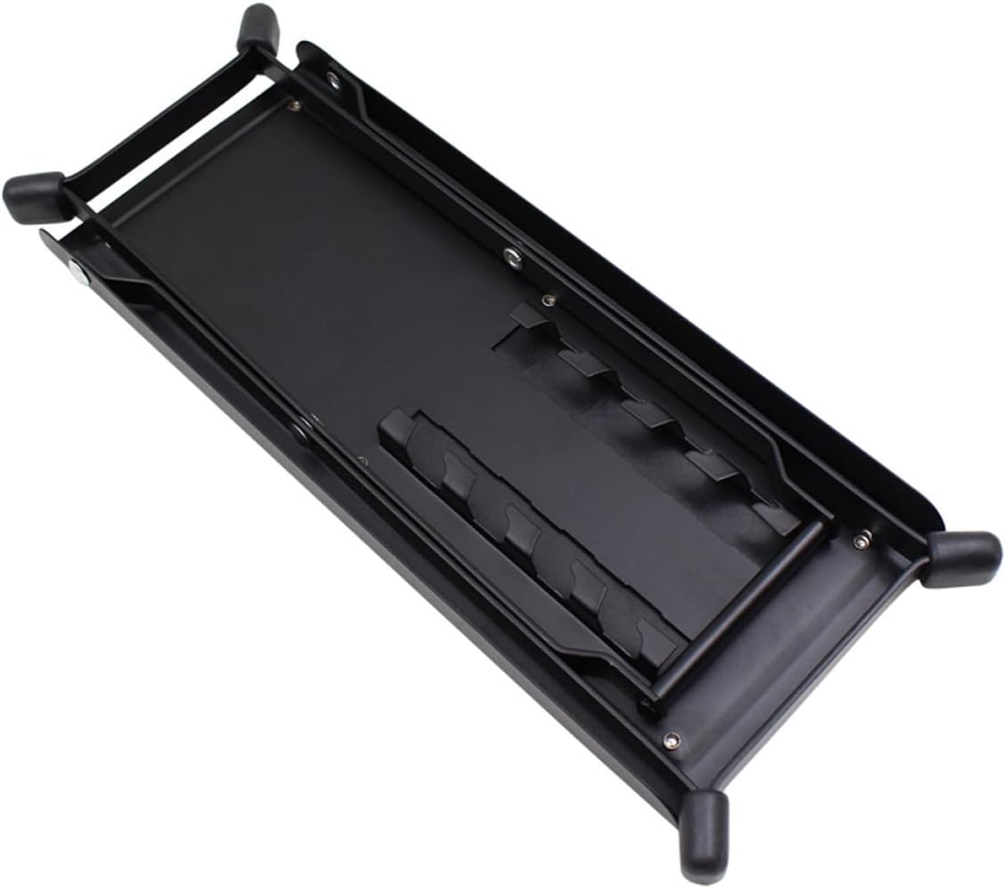 Foldable Guitar Foot Stool Black Iron Classic for Guitarists