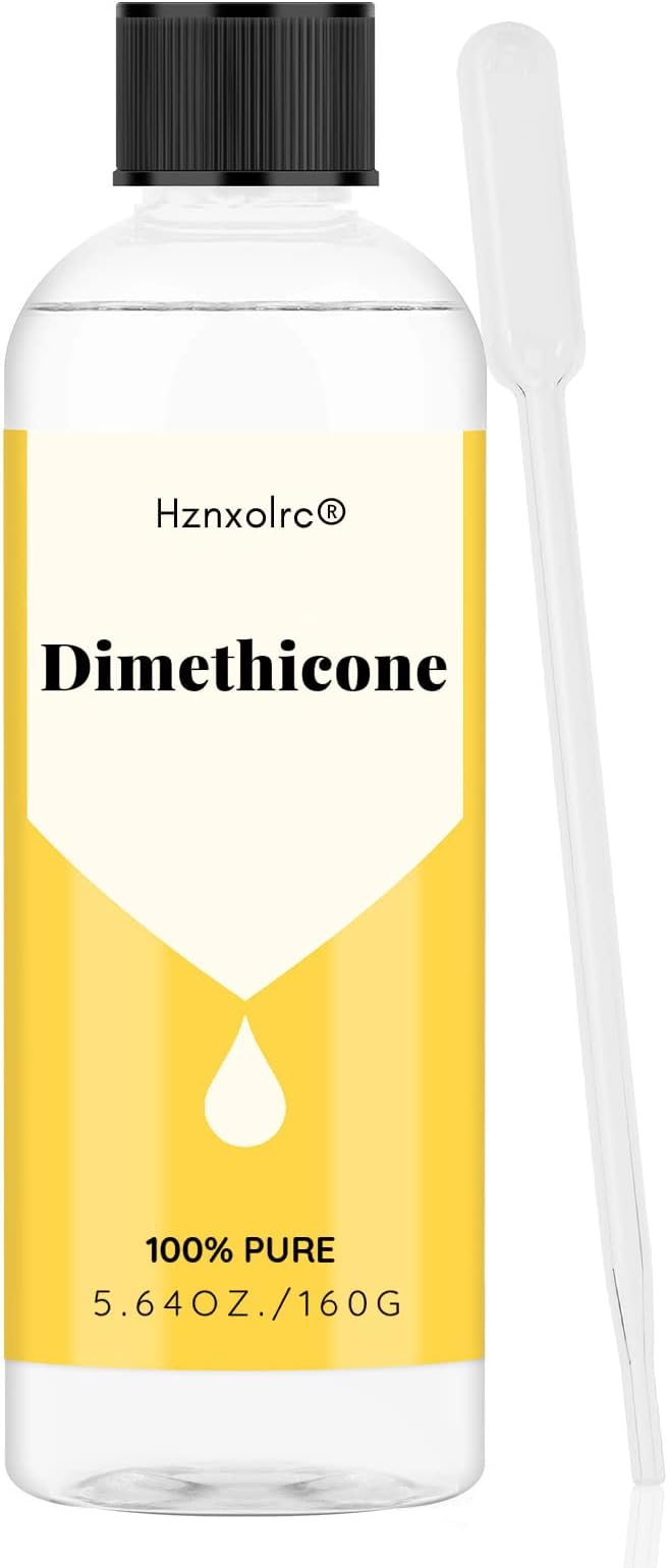 5.64 oz Dimethicone (Polydimethylsiloxane), 100% Pure, Cosmetic Grade, Suitable for Hair, Body, Skin Conditioning Products and More