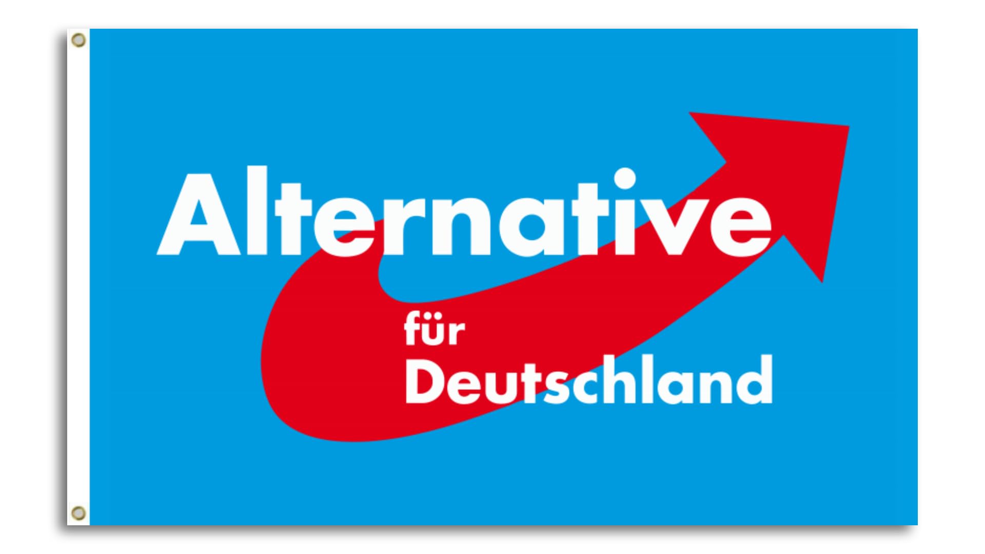 Bandiera Alternativa Per Germania (AfD) &ndash; Personalizzabile &ndash; Tutte Le Taglie Disponibili